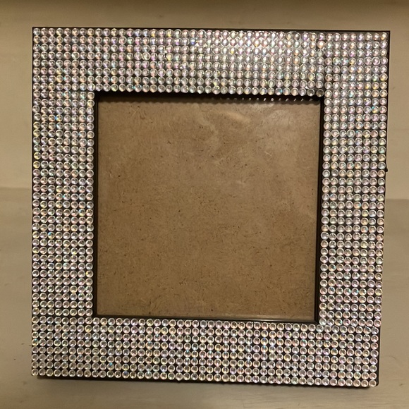 4x4 rhinestone bling picture frame made from wood - Picture 3 of 6